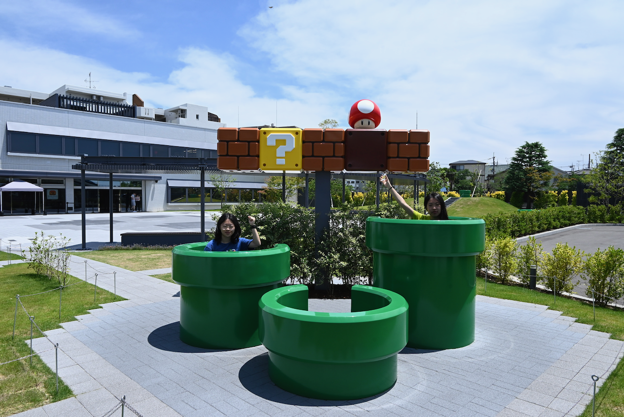 Me and Zoe at Nintendo Museum