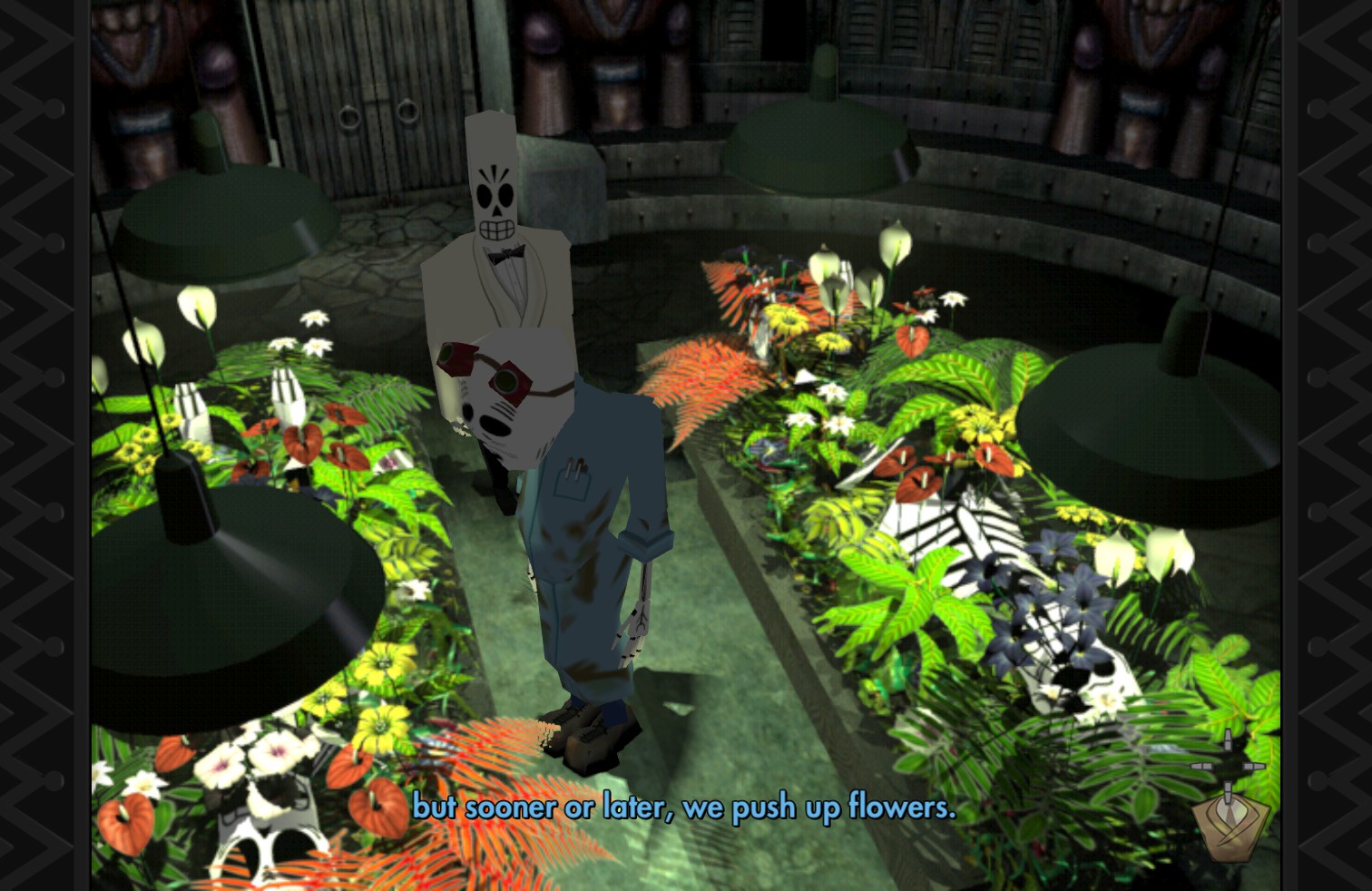 “But sooner or later, we push up flowers.”